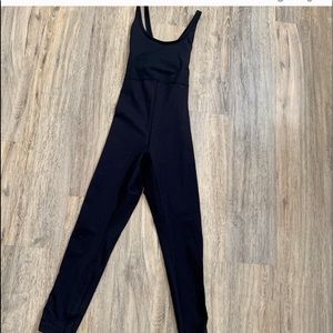 Lululemon black one piece work out suit